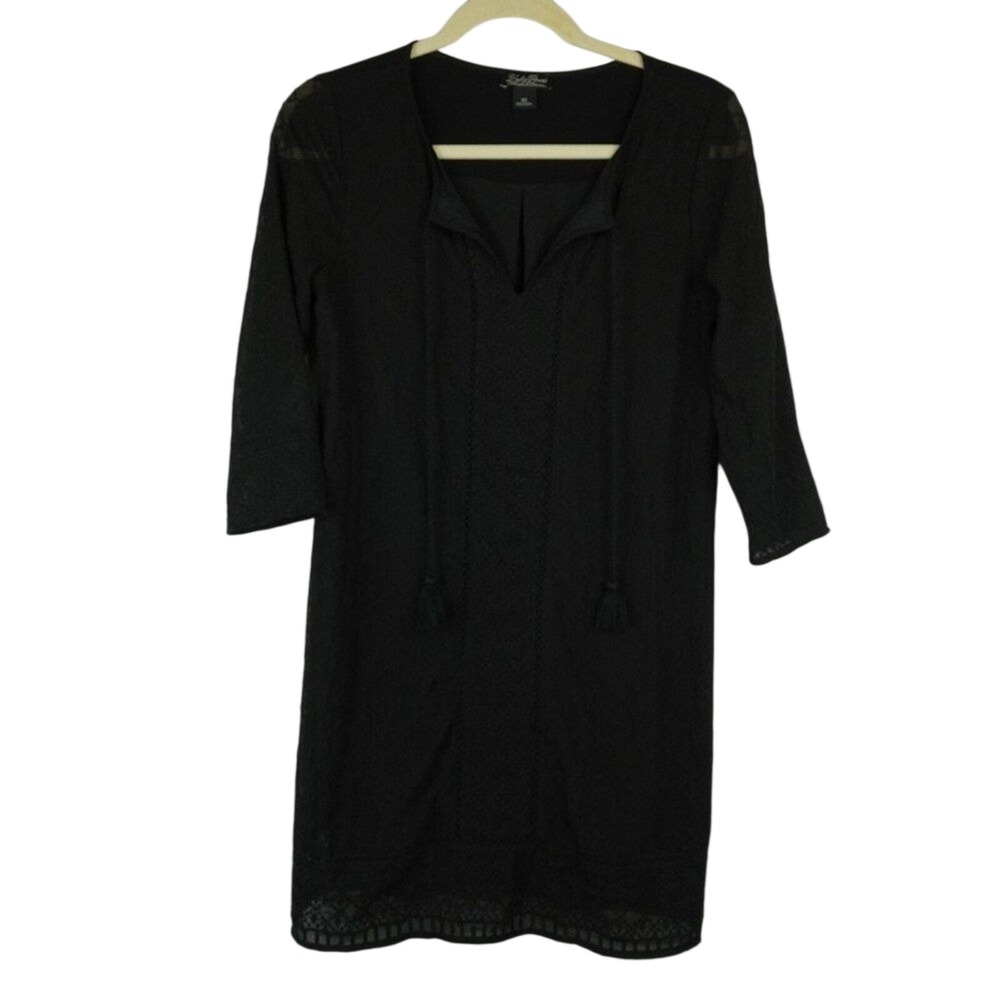 Lucky Brand Black Mini Dress Swim Cover-Up Size XS